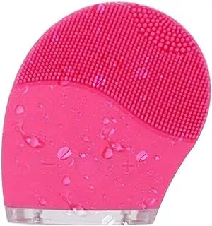 فرشاة تنظيف الوجه الكهربائية باللون الوردي - فرشاة كهربائية لتنظيف الوجه