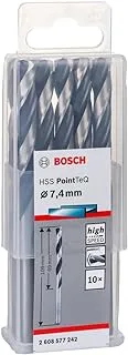 Bosch 2608577205 Metal Twist Drill HSS PointTeQ DIN 338, 3,7 x 39 x 70 mm