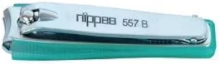 مقص أظافر أخضر من نيبيس NO-557B - Nippes Solingen Nail Clippers Green NO-557B