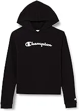 Champion Girls and girls Legacy American Classics Powerblend Logo Hooded Sweatshirt