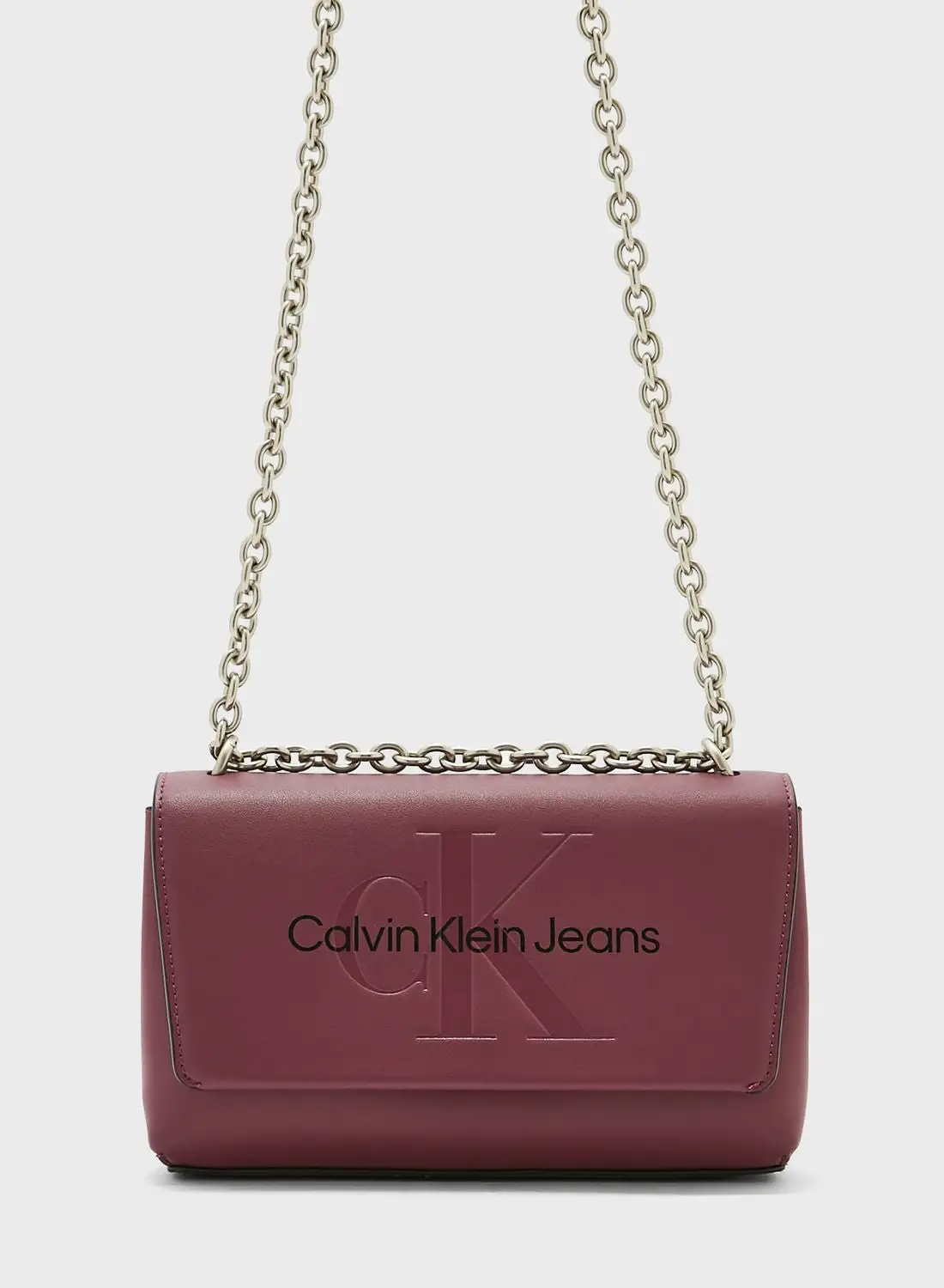 Calvin Klein Jeans Monogram Detailed Crossbody
