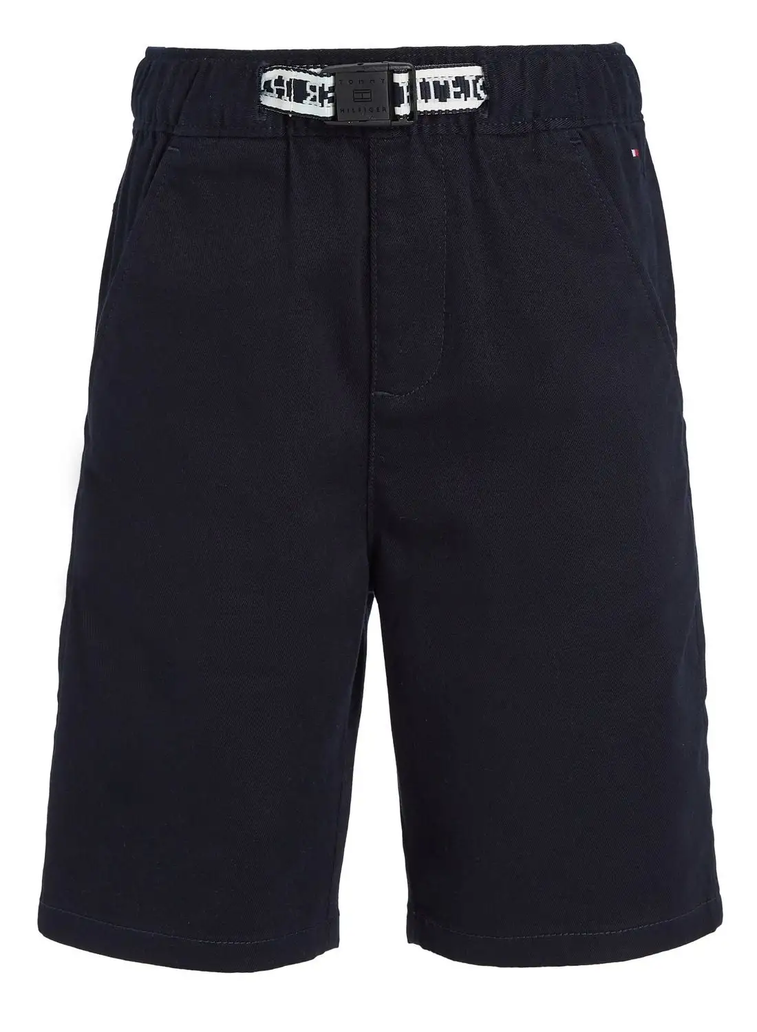 TOMMY HILFIGER Kids Belted Comfort Chino Shorts