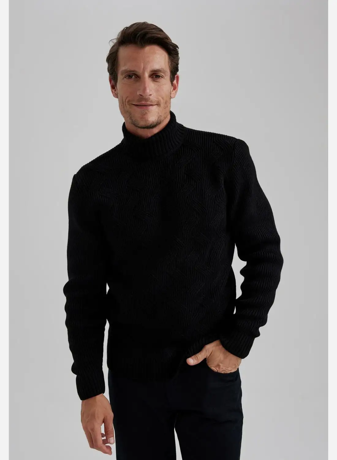 DeFacto Turtle Neck Knitted Sweater