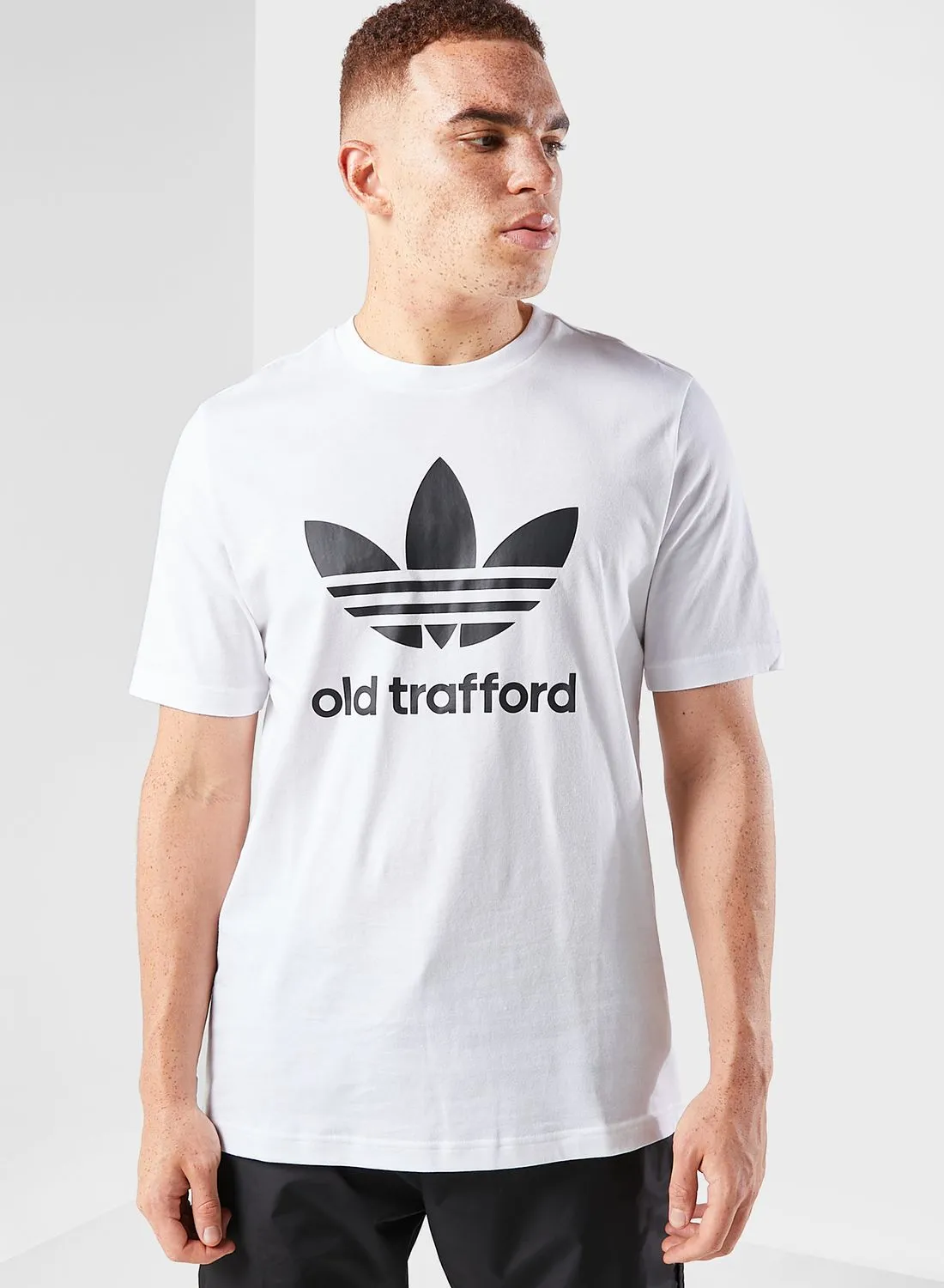 adidas Originals Manchester United Trefoil T-Shirt