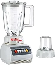 Klikon 2 in 1 Multifunctional 300W Blender KB-242, with Stainless Steel Blades, 4 Speed Control with Pulse,1.5L Jar, Interlock Protection Ice Crusher, Chopper, Coffee Grinder & Smoothie Maker