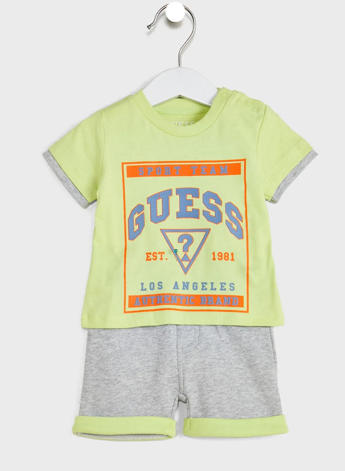 GUESS Infant Assorted T-Shirt & Shorts Set