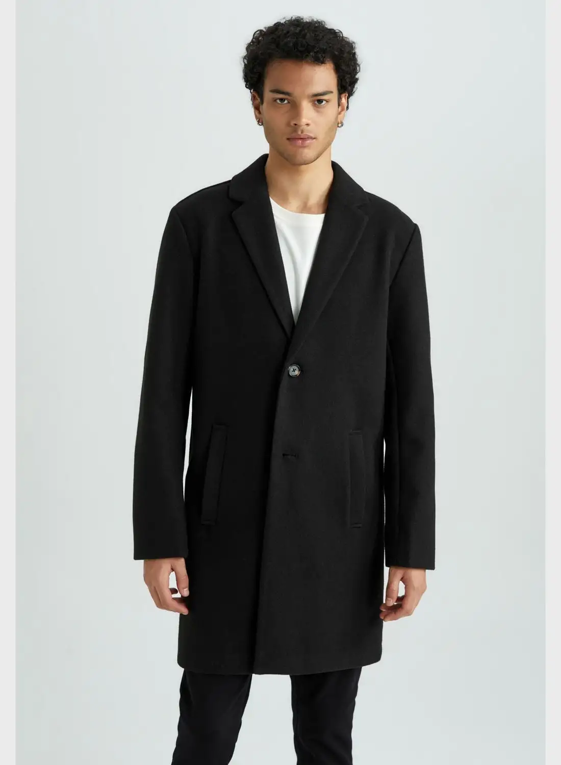 DeFacto Essential Relaxed Fit Coat