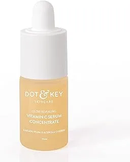 Dot & Key Glow Revealing Vitamin C Serum Concentrate | Vitamin C Face Serum with Hyaluronic Acid | Face Serum for Glowing Skin | Moisturizer for Face | (15ml)
