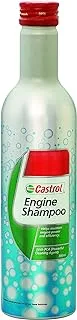 Castrol Engine Shampoo Pre Oil Change Treatment (Flushing Oil) for Petrol 300 ml, CNG and Diesel Cars (3418104)