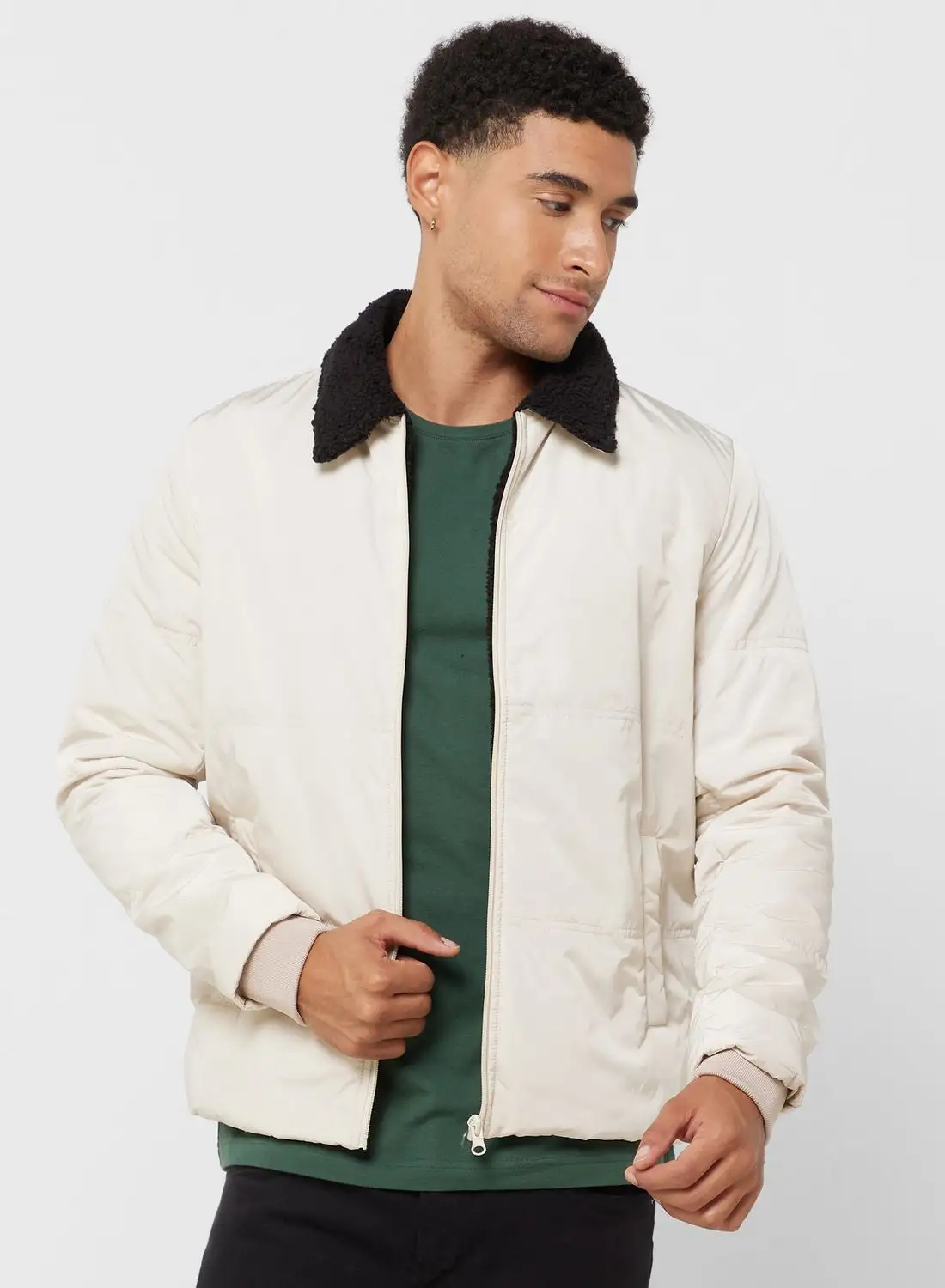 Seventy Five Men's Jacket With Inner Fur