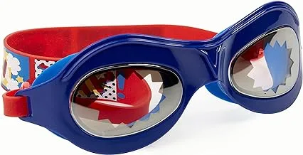 نظارات السباحة للأطفال من Bling2O - مضادة للضباب ، مانعة للتسرب ، مانعة للانزلاق وحماية من الأشعة فوق البنفسجية - نظارات مستوحاة من الأفلام تتضمن حافظة صلبة