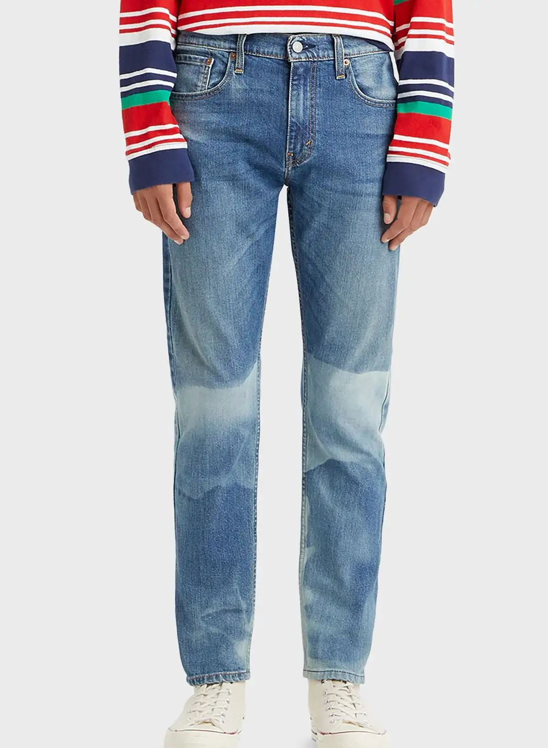 Levi's Light Wash Straight Fit Jeans