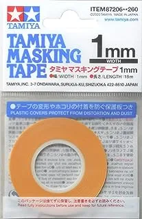 TAMIYA TAM87206 87206 Masking Tape 1 mm/18 m, Model Making, Accessories