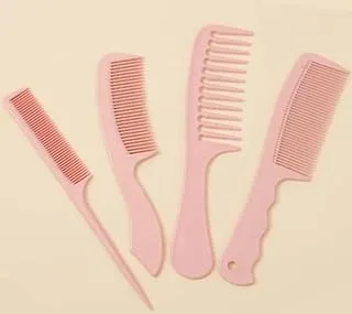 Trikeel Hair Comb Small 514-44K Pink - ترايكل مشط شعر صغير زهري