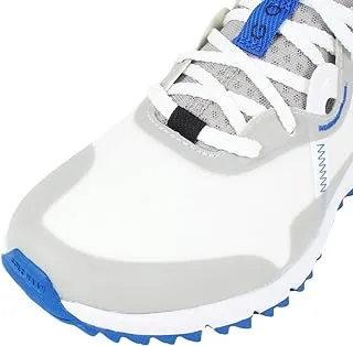 Cole Haan Men's Zerogrand Overtake Golf Wr Oxford, Microchip/Lapis Blue/Optic White, 9.5