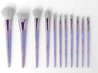 Bh Cosmetics Lavender Luxe 11Pieces Brush Set BH-4000-071 - BH Cosmetics Brushes Lavender Luxe 11pcs