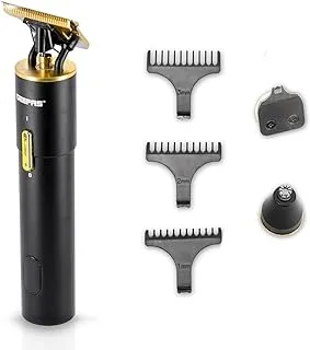 3-in-1 Grooming Kit, Rechargeable Trimmer, GTR56045 | T-Blade, Nose Trimmer And Carver Blade