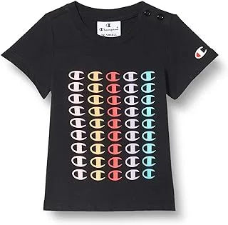 Champion Baby Girls Legacy American Classics Multi-logo S/S T-Shirt
