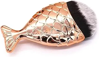 Mermaid Tail Makeup Brush Gold - Mermaid FishTail Makeup Brush Set Gold