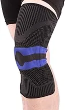 دعامات الركبة لألم الركبة، وتخفيف آلام الركبة، ودعم كم ضغط الركبة مع مثبت وسادات جل الرضفة، وتمزق الغضروف المفصلي، والرباط الصليبي الأمامي، والتهاب المفاصل، ودعامات الركبة للجري (L)