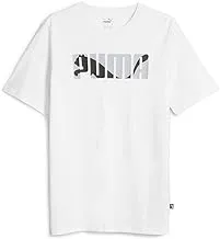 PUMA Mens Graphics Wording Lifestyle Men Shirts