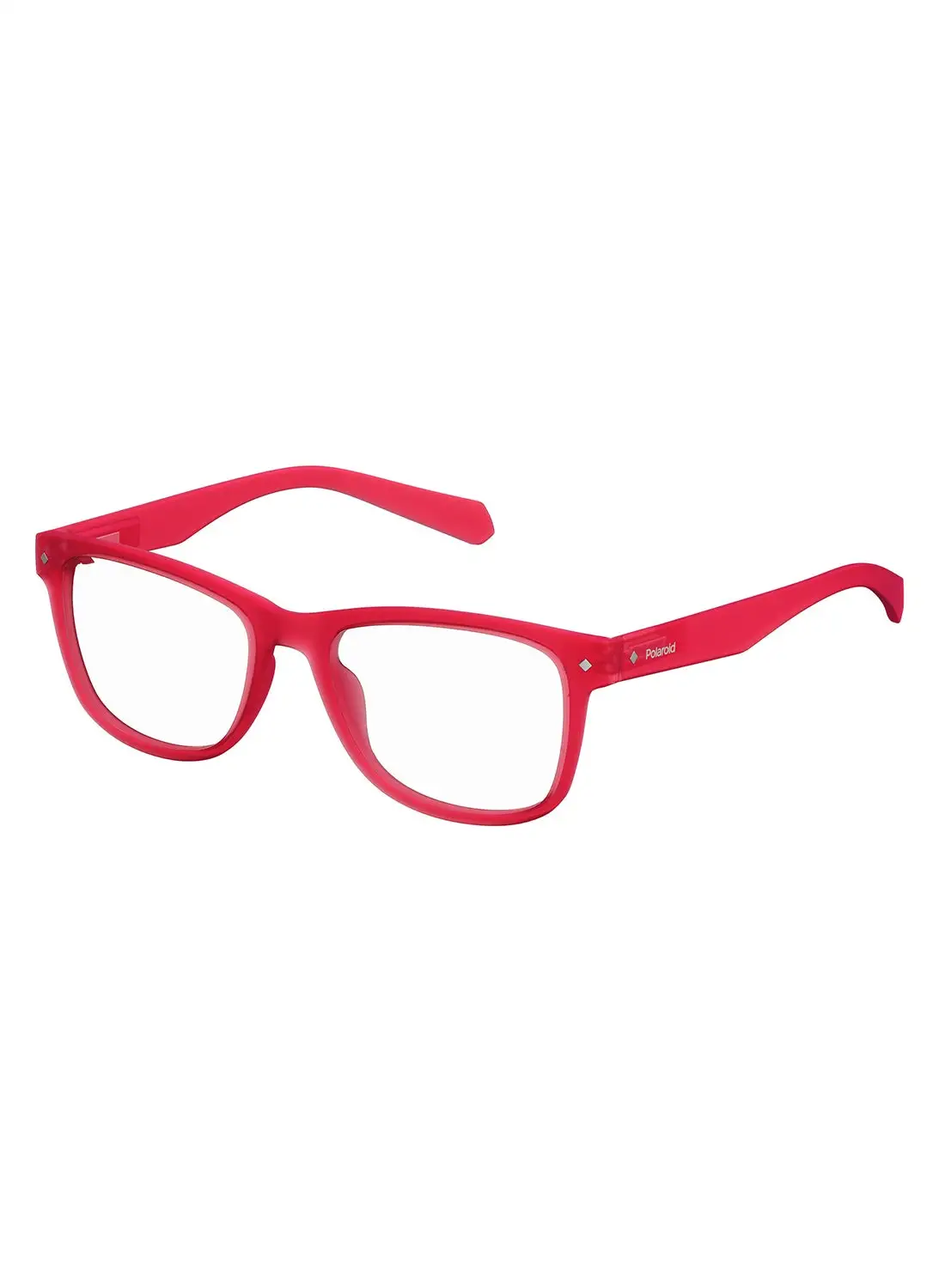 Polaroid Unisex Square Reading Glasses - Pld 0020/R Red 52 - Lens Size: 52 Mm
