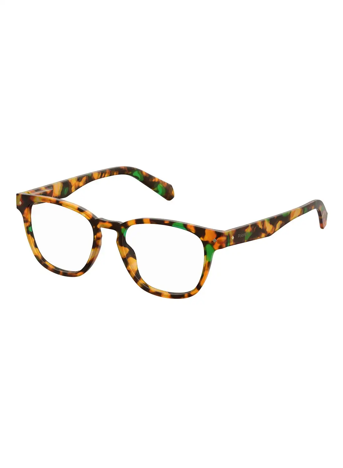 Polaroid Unisex Square Reading Glasses - Pld 0022/R Havana Honey 50 - Lens Size: 50 Mm