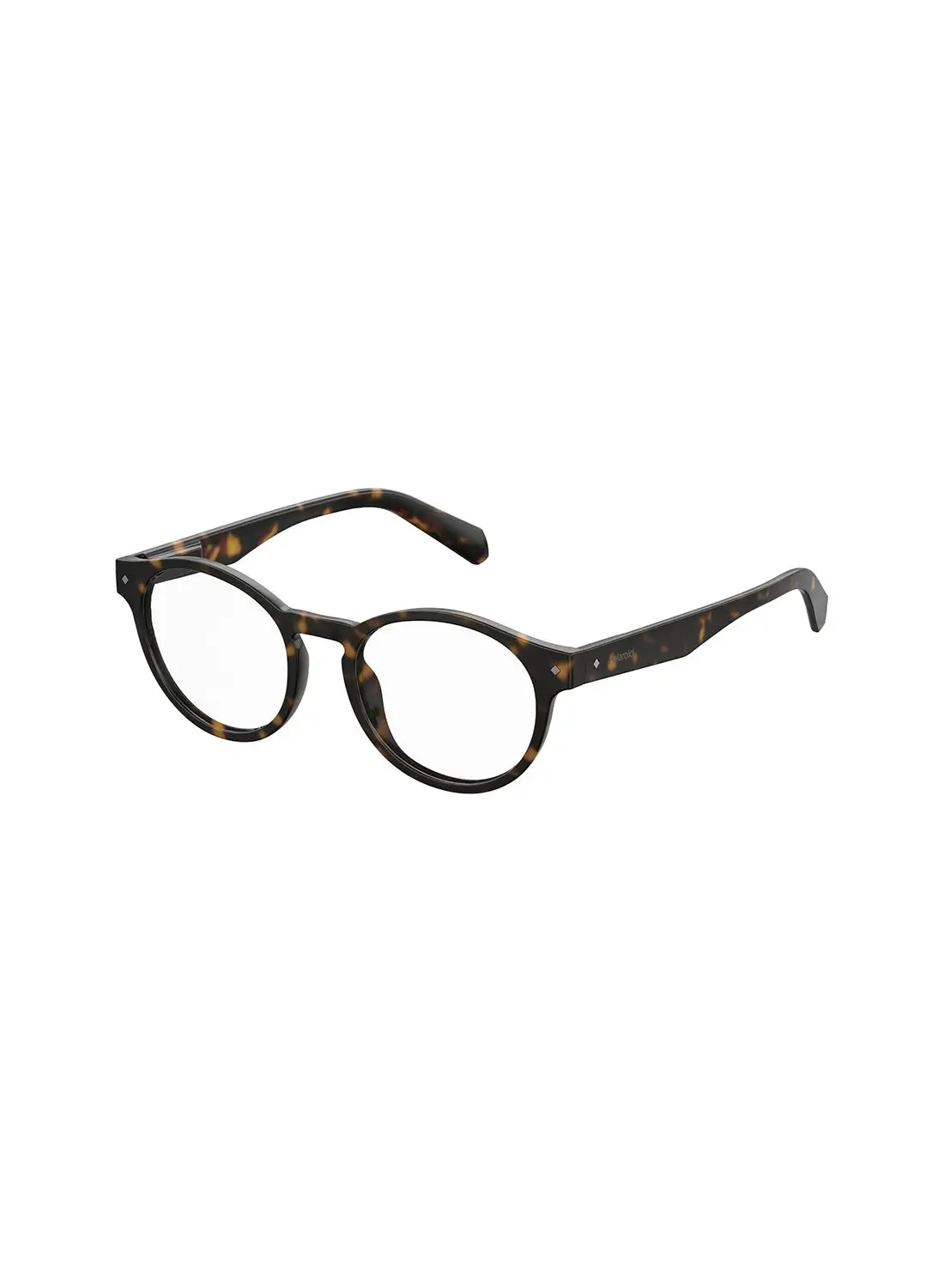 Polaroid Unisex Oval Reading Glasses - Pld 0021/R Havana 49 - Lens Size: 49 Mm