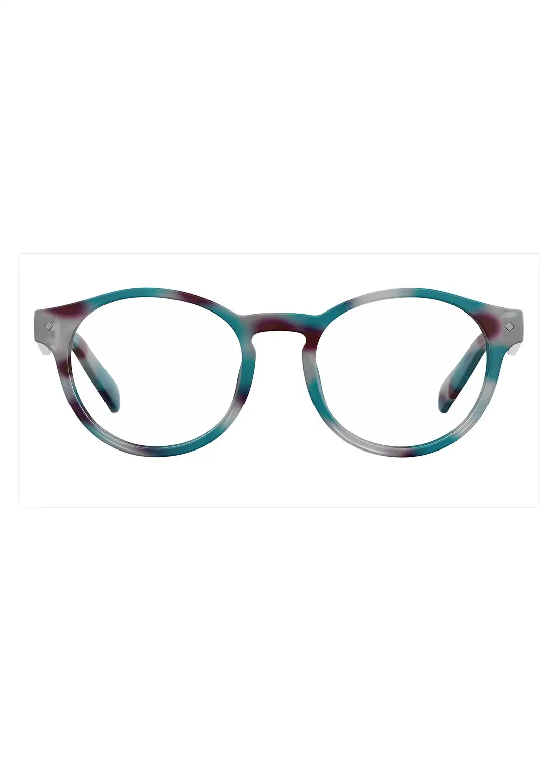 Polaroid Unisex Oval Reading Glasses - Pld 0021/R Blue Havana 49 - Lens Size: 49 Mm
