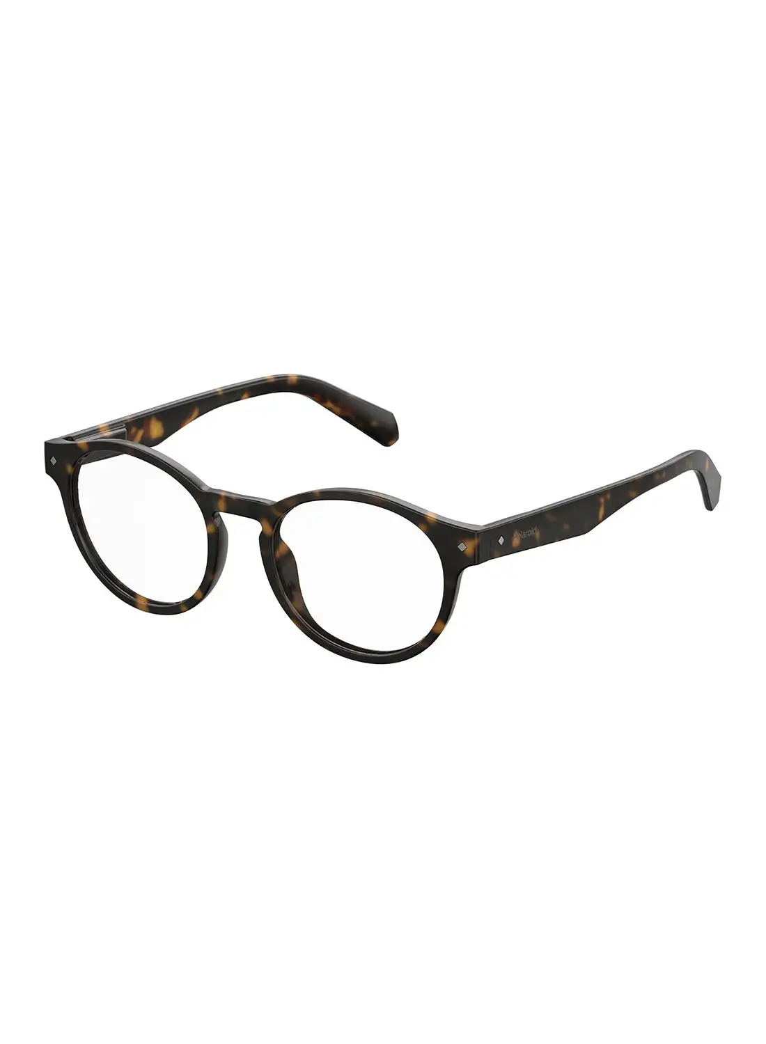 Polaroid Unisex Oval Reading Glasses - Pld 0021/R Havana 49 - Lens Size: 49 Mm