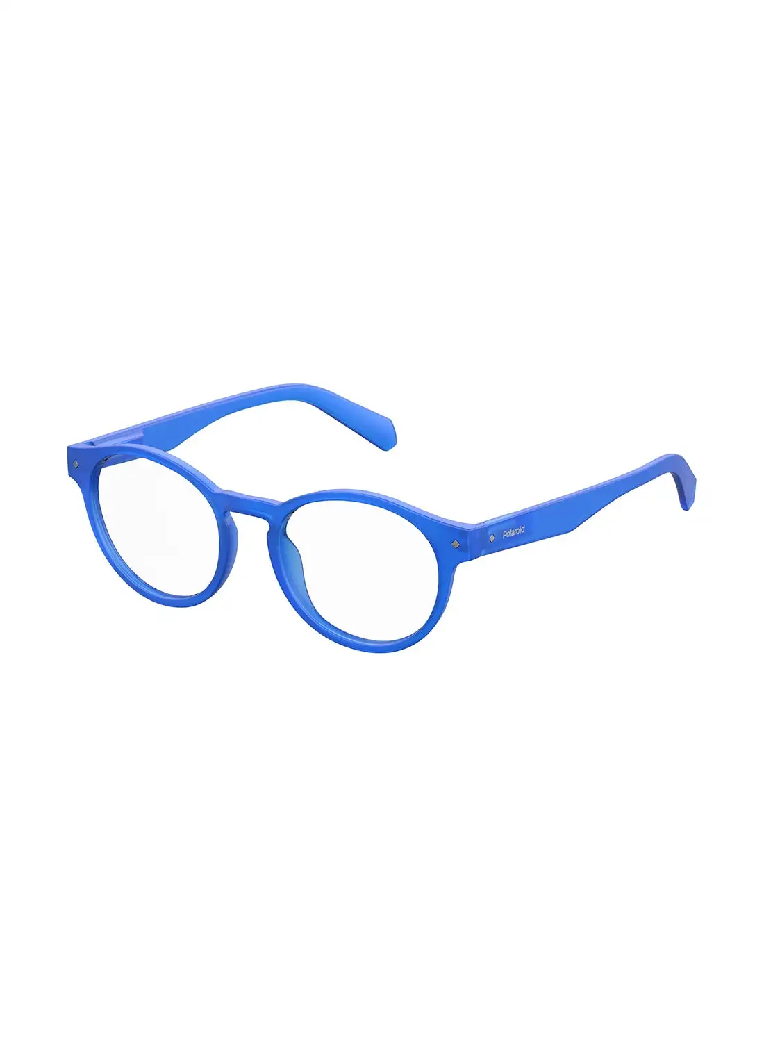 بولارويد نظارة قراءة بيضاوية للجنسين - Pld 0021/R Blue 49 - مقاس العدسة: 49 ملم