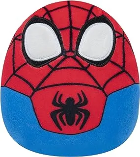 Squishmallows Marvel's Spidey and His Amazing Friends 10-Inch Spidey Plush - Add Spidey to your Squad, Ultrasoft Stuffed Animal Medium-Sized Plush, Official Kelly Toy Plush SQK0460