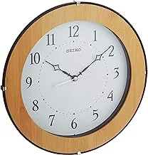 Seiko Quiet Sweep Hand Wooden Wall Clock - Qxa738bls