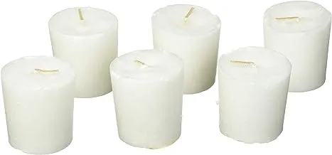 Aroma Naturals Votive Candles With White Patchouli And Frankincense Meditation 6 Count