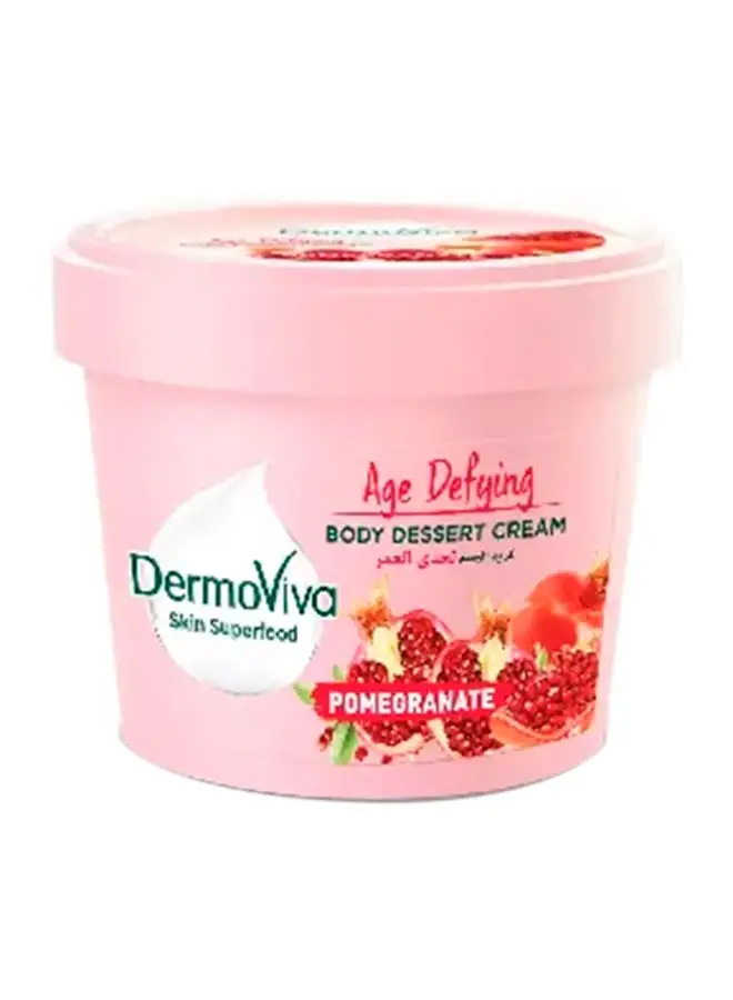 DermoViva Age Defying Body Dessert Cream Pomegranate 140ml