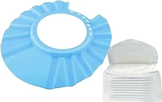 Star Babies - Combo Pack of 2- Adjustable Shower Cap with Breast Pad (20 Pcs)