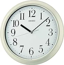 Seiko Clock, White, Standard