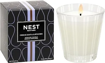 NEST Fragrances Classic Candle- Cedar Leaf & Lavendar, 8.1 oz