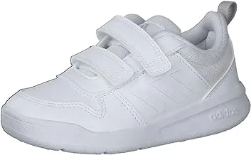 Adidas Tensaur C Unisex Kids Shoes, White/White/Grey, 33 EU