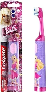 Colgate Battery Powered Kids Toothbrush Barbie 6+, Multiple Color