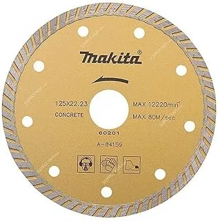 Makita B-01806 Corrugated Soft Material Diamond Wheel Blade, 230 mm Diameter