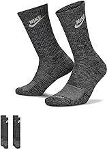 Nike Unisex EVERYDAY CUSHION CREW 2 PACK Socks (pack of 2)