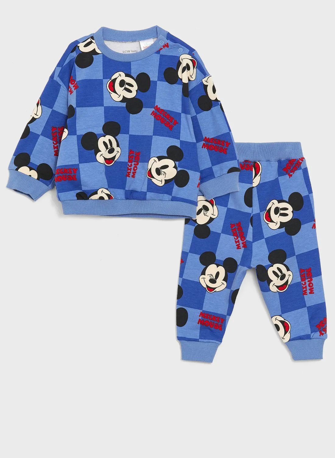 LC WAIKIKI Infant Mickey Sweatshirt & Sweatpants Set