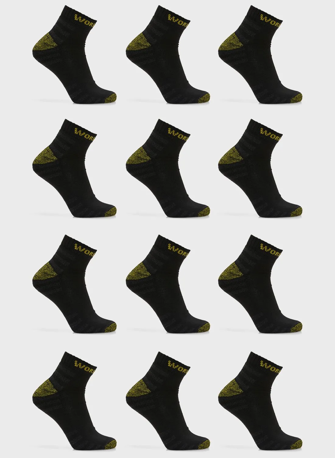Seventy Five Men'S Work Trainer Socks- 3 Packs
