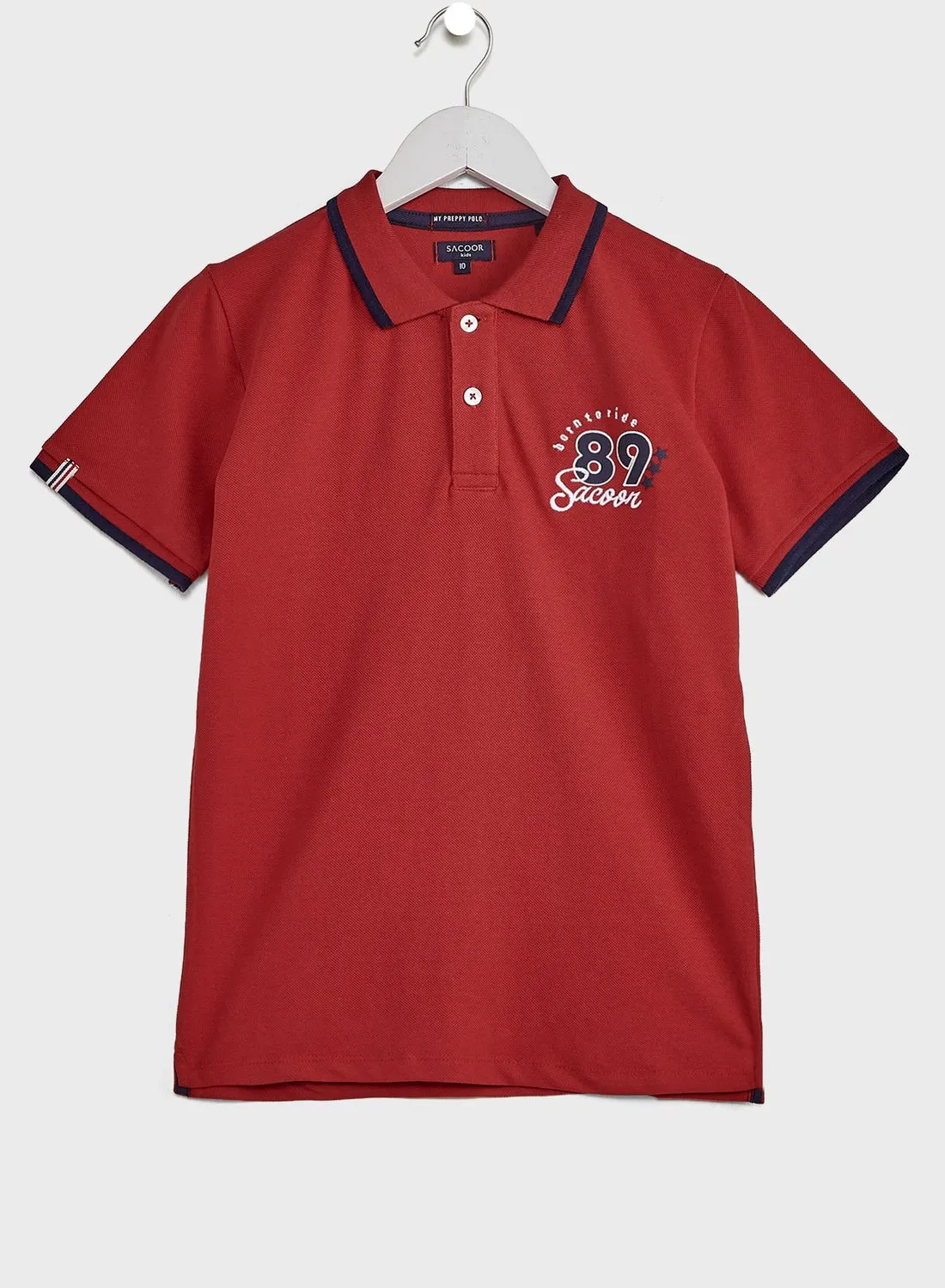 Sacoor Brothers Kids Tipped Polo