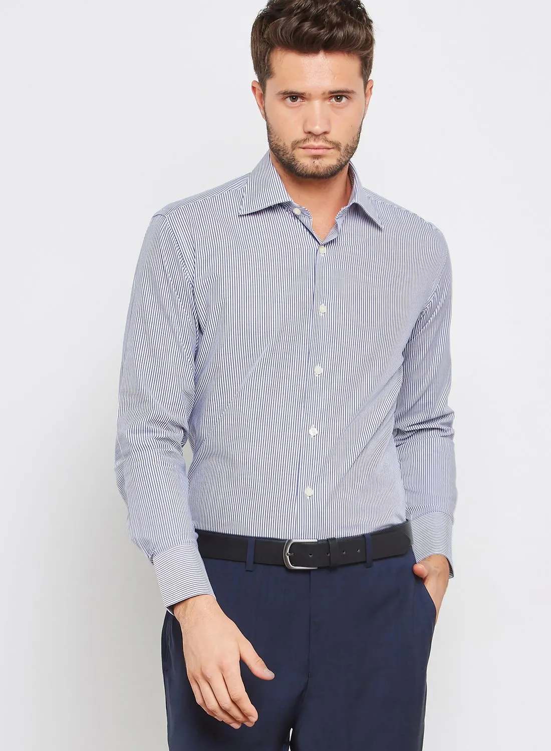 Sacoor Brothers Oxford Slim Fit Shirt