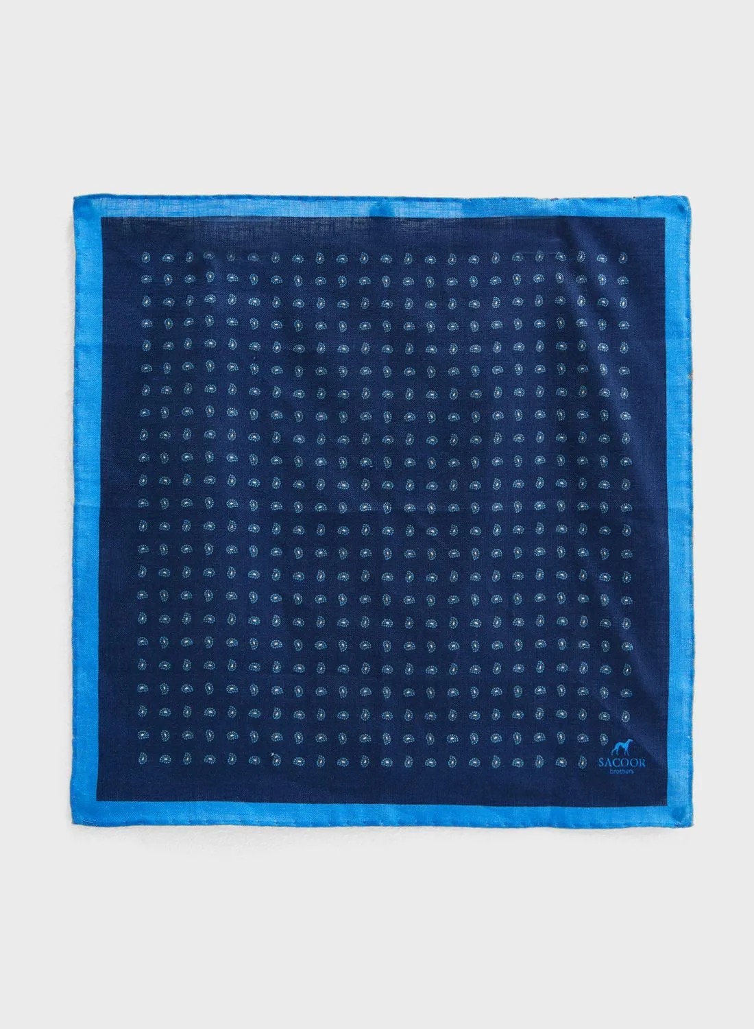 Sacoor Brothers Print Pocket Square