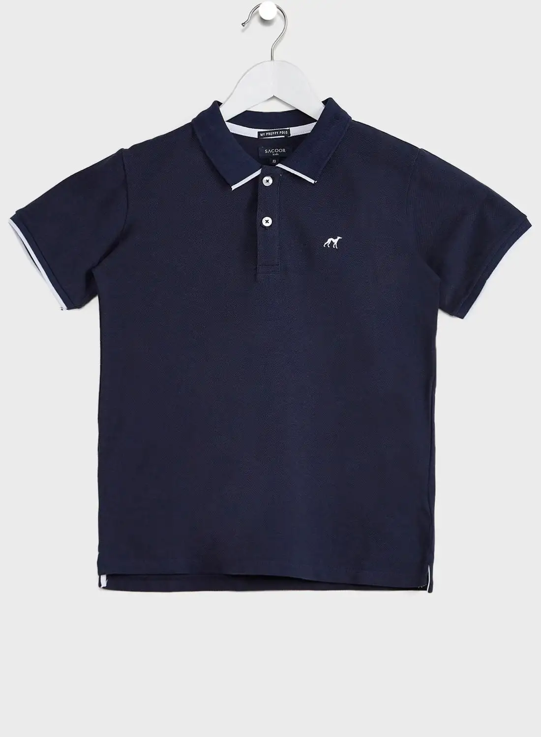 Sacoor Brothers Kids Essential Polo