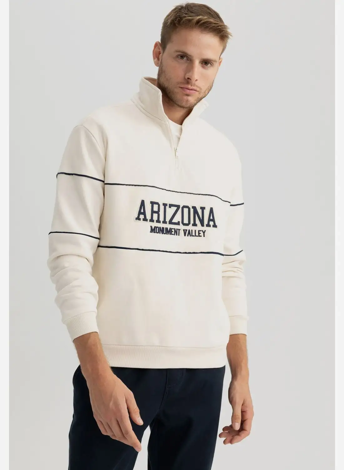 DeFacto Arizona Half Zip Sweatshirt