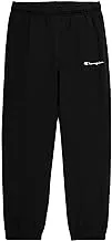 Champion Mens Legacy Authentic Pants - Script Logo Powerblend Fleece Elastic Cuff Sweatpants